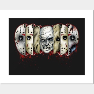 Killer Breakdown - Jason Vorhees insprided design Posters and Art